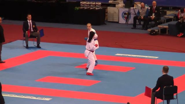 Erika Koridze 44th EKF Junior,Caset and U21 Championships 2017 смотреть онлайн