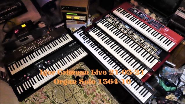 Numa Organ 2+Content EXP 440+Viscount CM 100+Nord C2D Organ Solo 1364 10 смотреть онлайн