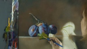 Вебинар по живописи от Ольги Базановой - "Сливы". Пишем маслом