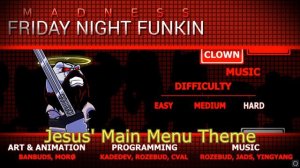 Madness: Friday Night Funkin' - All Characters Main Menu Theme (Tricky, Hank, Bf and etc.)