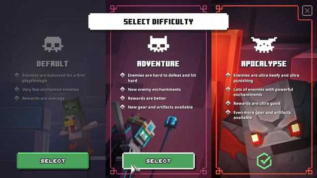 MINECRAFT DUNGEONS SAVE GAME смотреть онлайн