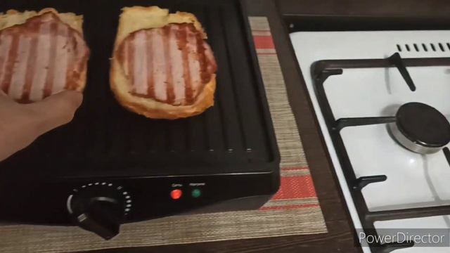 Жарим бутерброды на электрогриле. Обзор электрогриля Kitfort КТ-1631 #kitfort #китфорт смотреть онлайн