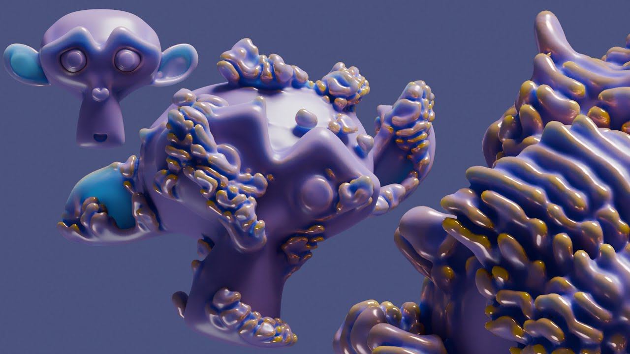 3D Differential Growth in Blender (Updated!) смотреть онлайн