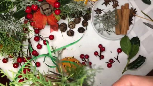 Декор к новому году из апельсинов. Создаем новогоднее настроение смотреть онлайн