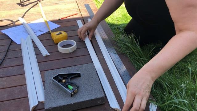 How to Install DIY Wainscoting Tutorial Video | Picture frame style moulding FOR BEGINNERS смотреть онлайн