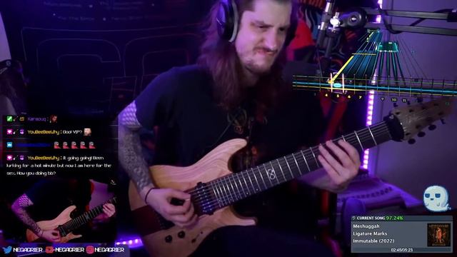 Ligature Marks - Meshuggah Guitar Cover (Rocksmith CDLC) смотреть онлайн