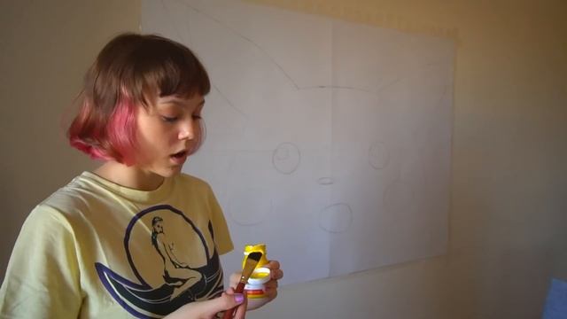 Рисую ОГРОМНЫЙ МЕМ на стене смотреть онлайн