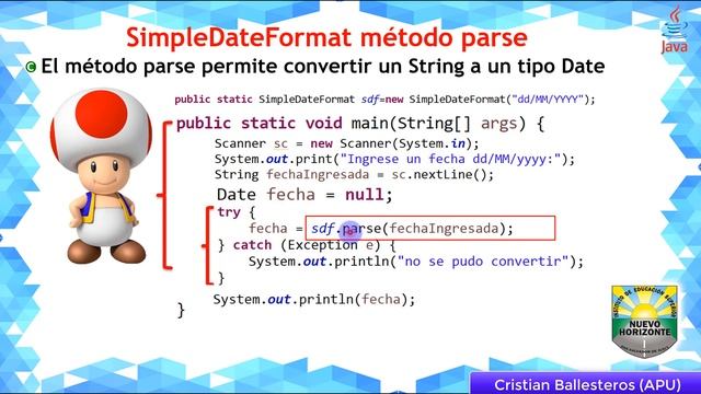 1 Teoria Clase Date SimpleDateFormat Calendar y metodos en JAVA COMPLETO смотреть онлайн