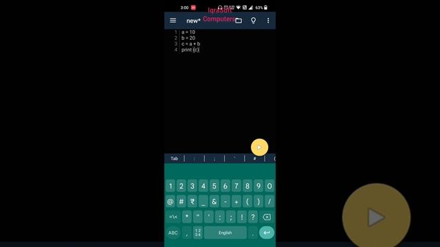 Python IDE for Android | एंड्रॉयड के लिए पायथन आईडीई | اینڈرائیڈ کے لیے پیتھوں ای ڈی ئی | IDE смотреть онлайн