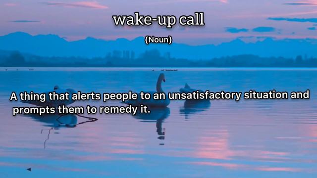 Wake-Up Call Meaning : Definition of Wake-Up Call смотреть онлайн