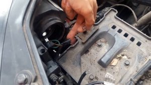 Замена левого габарита Hyundai I30