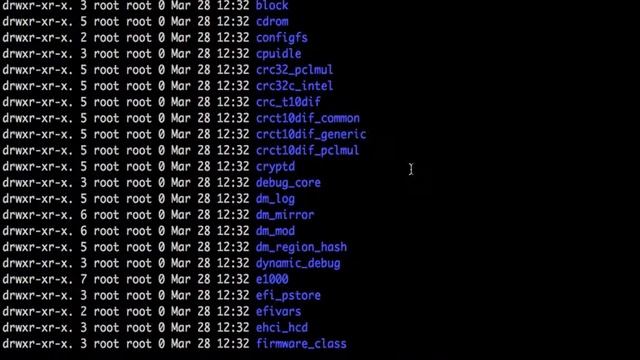 Семинар по Linux - devfs, sysfs, procfs смотреть онлайн