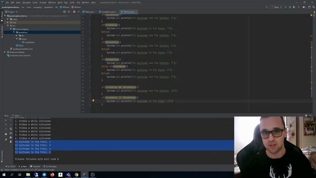 Az if és a switch használata és a String adattípus - Java Programozás Kezdőknek - 8. rész смотреть онлайн