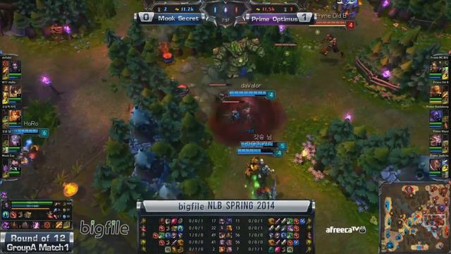 NLB Spring 2014 Ro12: Mook Secret vs Prime Optimus G2 (14.04.2014) смотреть онлайн