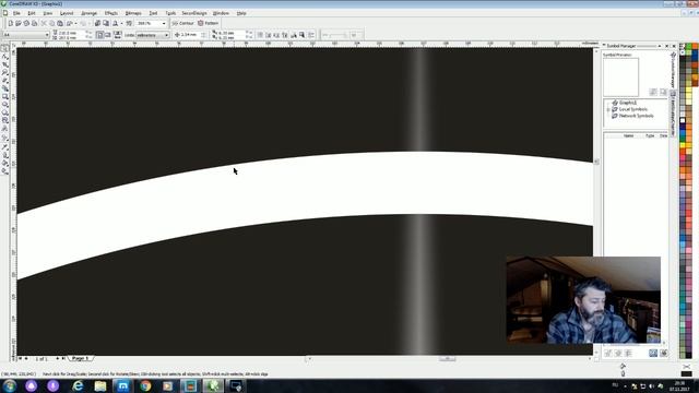 Рисуем векторный блик в Corel Draw смотреть онлайн