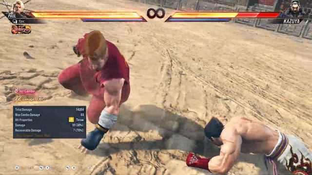 Paul Phoenix Combo Guide - Tekken 8