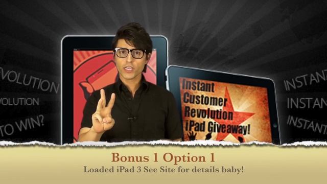 Instant Customer Revolution Bonus 1 Option 1: Fully Loaded iPad смотреть онлайн