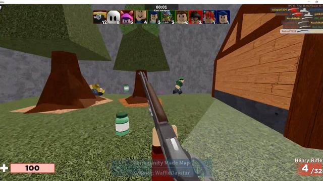 HOW TO CHANGE YOUR SKIN IN ROBLOX ARSENAL WHILE PLAYING! смотреть онлайн