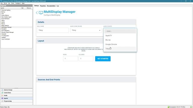 AMP Standardized: Control4 Tiler Control with MultiDisplay Manager смотреть онлайн