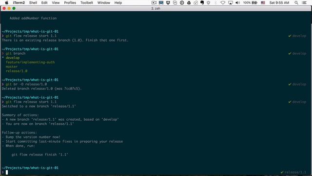 Git - #6 - Оптимизируем работу с помощью gitflow смотреть онлайн