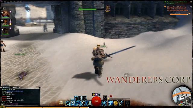 Guild Wars 2 BWE, Wanderers Corp [Winc] ПвЕ Босс 1 смотреть онлайн