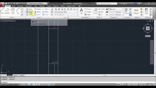 AutoCAD Lesson02 смотреть онлайн