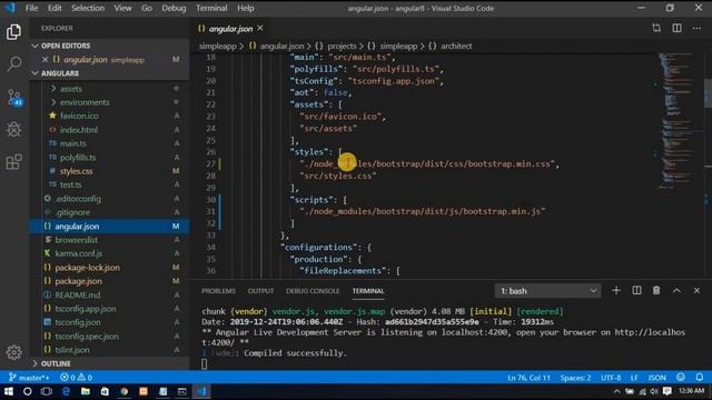 #4 angular 8 tutorial in hindi | How to Add bootstrap jquery popper.js in angular 8 by Ashish Mishr смотреть онлайн