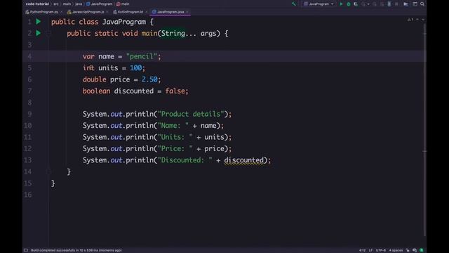 04. Variable basic types - Programming Tutorial смотреть онлайн