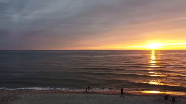 Закат на Балтийском море Россия Калининград Sunset on the Baltic Sea Kaliningrad (RELAX) смотреть онлайн