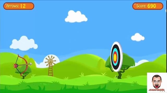 Archery Games ll Android Gameplay 2017 #physics animation used in this game смотреть онлайн