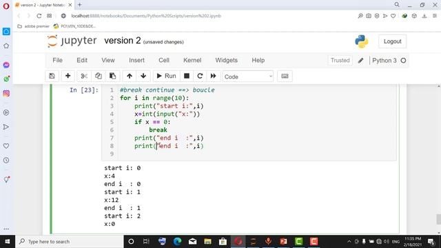 29. python :break continue смотреть онлайн