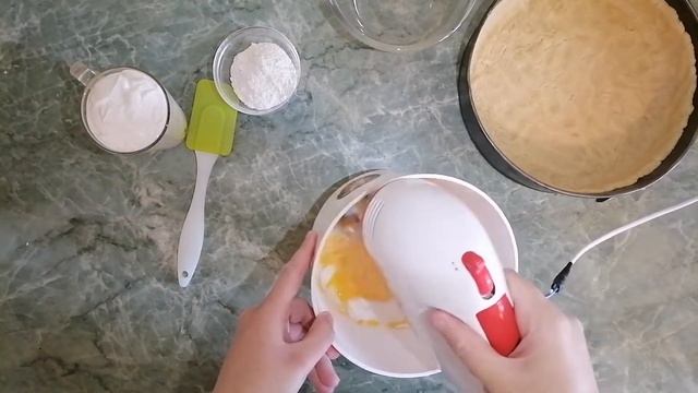 Сметанный чизкейк! Сметанный заливной пирог! #выпечка #чизкейк #сметанныйпирог