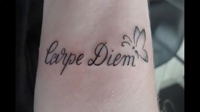 25 Timeless Carpe Diem Tattoos смотреть онлайн