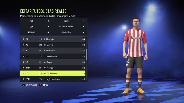 FIFA 22 - Athletic Club Faces | Ps4