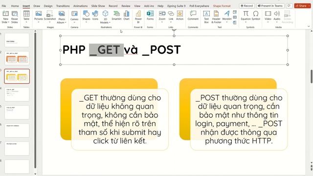 1 Giới thiệu POST và GET trong PHP смотреть онлайн