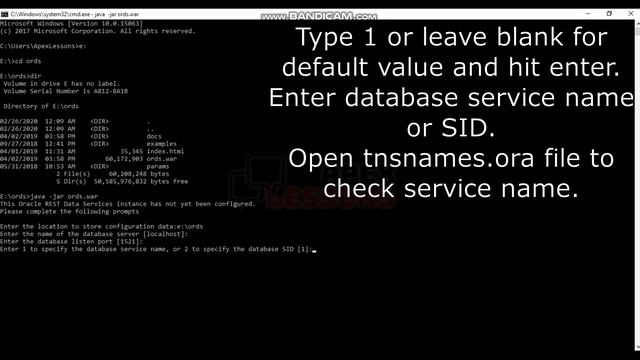 APEX 19.1 and ORDS Installation With Apache Tomcat - Oracle Apex смотреть онлайн