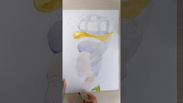 Урок 2. Причёска 18 века профиль смотреть онлайн