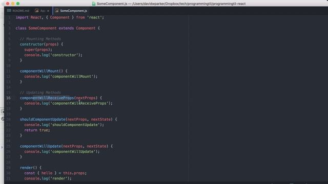 React Lifecycle Methods - ProgrammingTIL React Video Tutorial Screencast 0010 смотреть онлайн