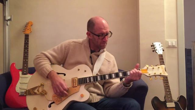 74-75 The Connels Cover  Gretsch White Falcon