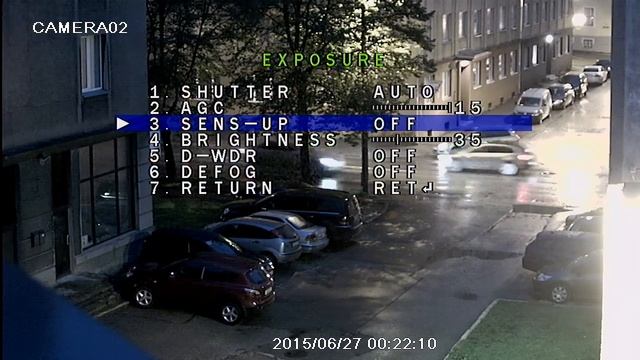 Видеокамера Partizan COD VF3CH V3.0, Ночная съемка, центр города. Узкий угол обзора смотреть онлайн