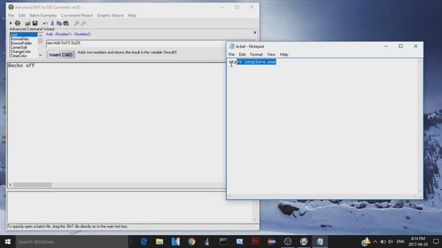 HOW TO CONVERT BAT FILES TO EXE WITH ICONS FOR FREE!!! смотреть онлайн