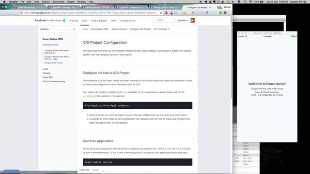 React Native Facebook Login смотреть онлайн