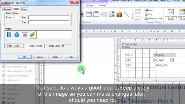 Treeviews in MS Access, Now with Icons, Part 4 смотреть онлайн