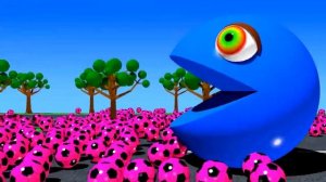 Ловит футбольные мячики