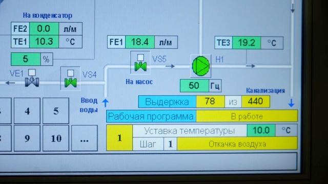 Вакуумная обработка хлебобулочных изделий с 96° до 35° смотреть онлайн