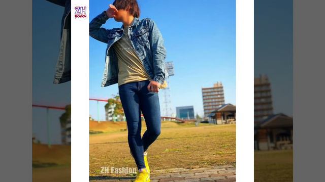 BEST Supper Skinny Jeans For Young Boy | Modren Jeans Design 2021 | Trendy Slim Fit Jeans Boy | ZHF
