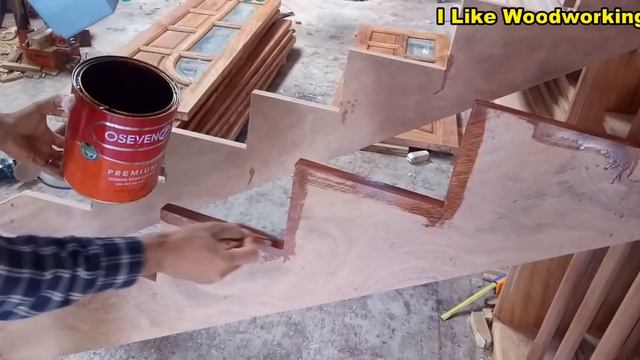 Ingenious Woodworking Techniques And Skills Easy - Build And Install A Wooden Staircase Step By Ste смотреть онлайн
