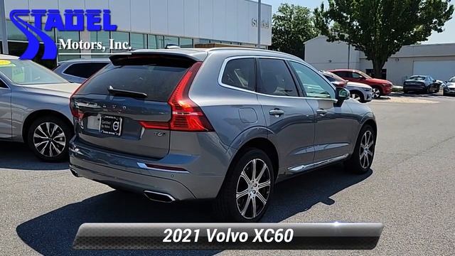 Certified 2021 Volvo XC60 Inscription, East Petersburg, PA P43116 смотреть онлайн