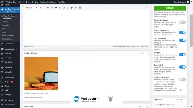 How To Create A LIVE TV CHANNEL On Your Website смотреть онлайн