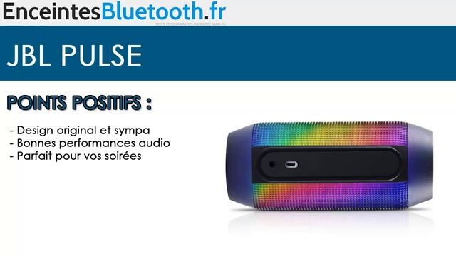 JBL Pulse : Test complet enceinte Bluetooth смотреть онлайн